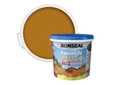 Ronseal Fence Life Plus+ Harvest Gold 5 litre