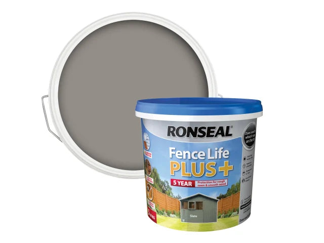 Ronseal Fence Life Plus+ Slate 5 litre