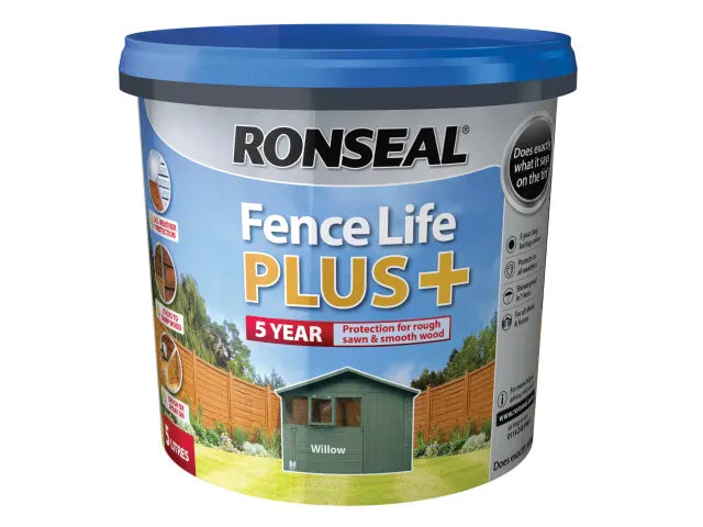 Ronseal Fence Life Plus+ Willow 5 litre