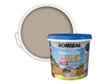 Ronseal Fence Life Plus+ Warm Stone 5 litre