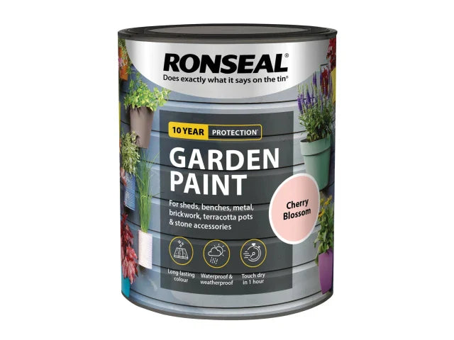 Ronseal Garden Paint Cherry Blossom 750ml