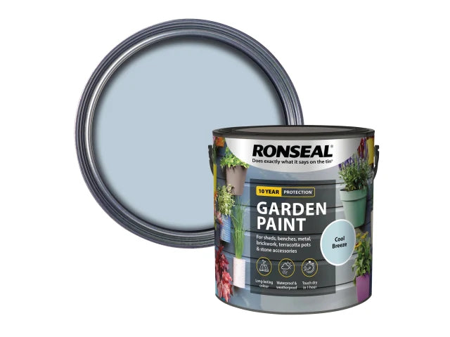 Ronseal Garden Paint Cool Breeze 2.5 litre