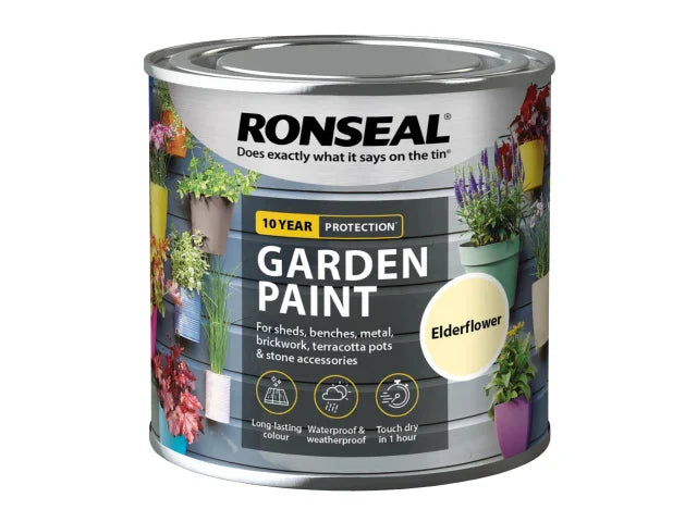 Ronseal Garden Paint Elderflower 250ml