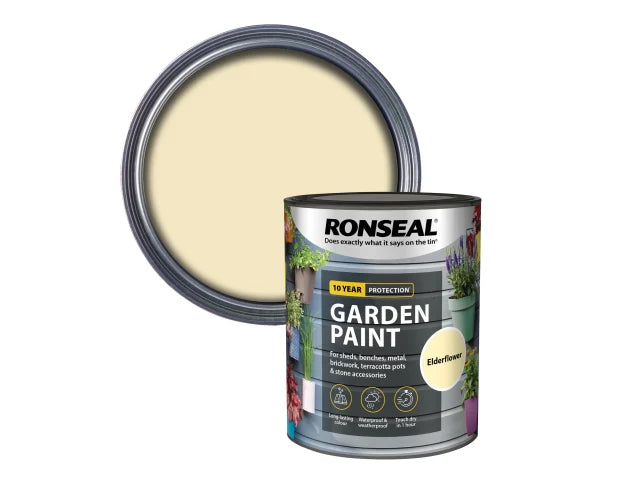 Ronseal Garden Paint Elderflower 750ml