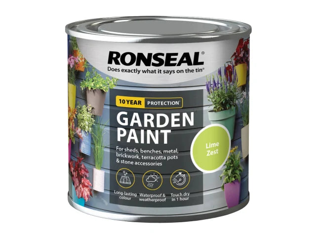 Ronseal Garden Paint Lime Zest 250ml