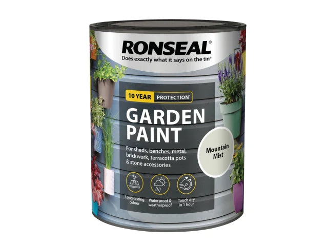 Ronseal Garden Paint Mountain Mist 750ml