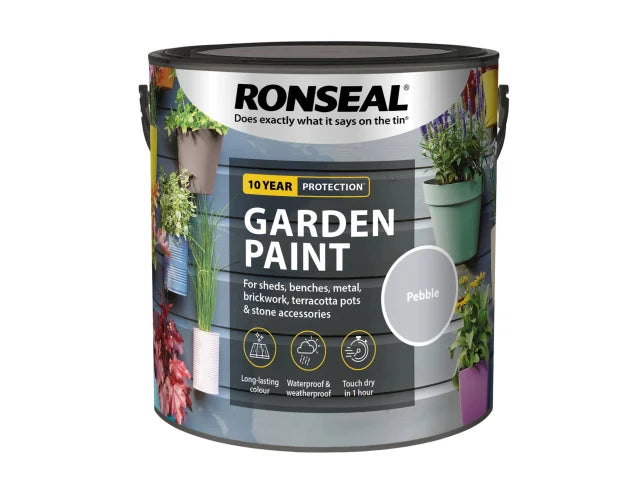 Ronseal Garden Paint Pebble 2.5 litre