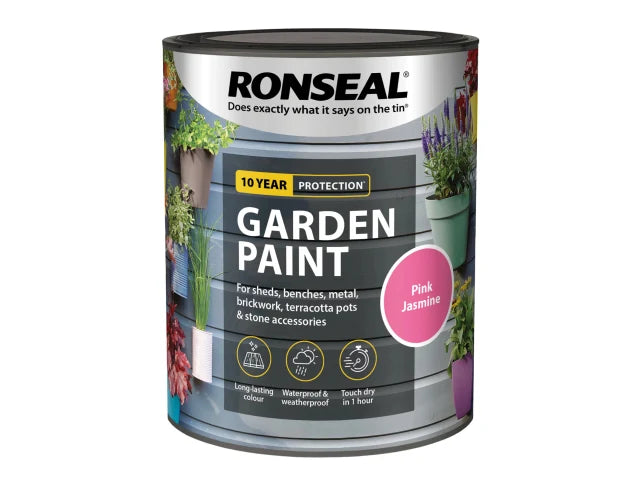 Ronseal Garden Paint Pink Jasmine 750ml