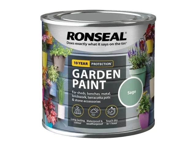 Ronseal Garden Paint Sage 250ml