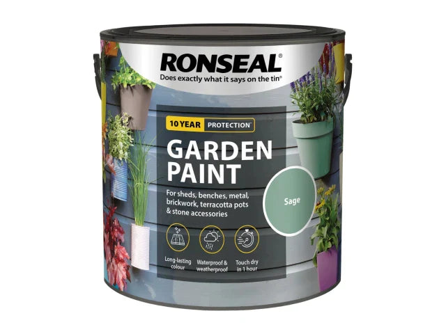 Ronseal Garden Paint Sage 2.5 litre