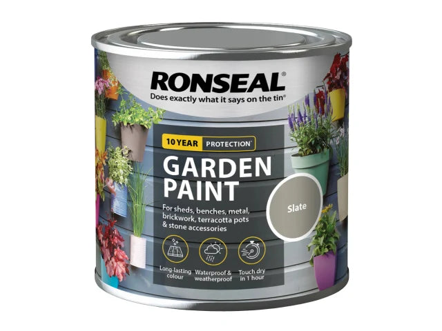 Ronseal Garden Paint Slate 250ml