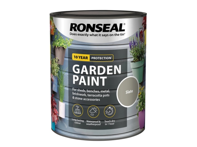 Ronseal Garden Paint Slate 750ml