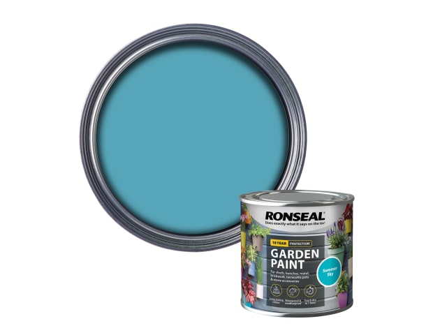 Ronseal Garden Paint Summer Sky 250ml