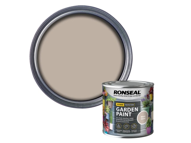 Ronseal Garden Paint Warm Stone 250ml