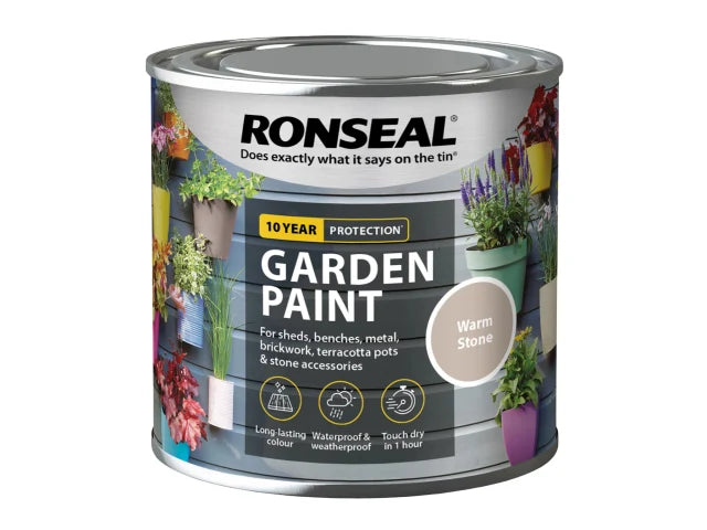 Ronseal Garden Paint Warm Stone 250ml