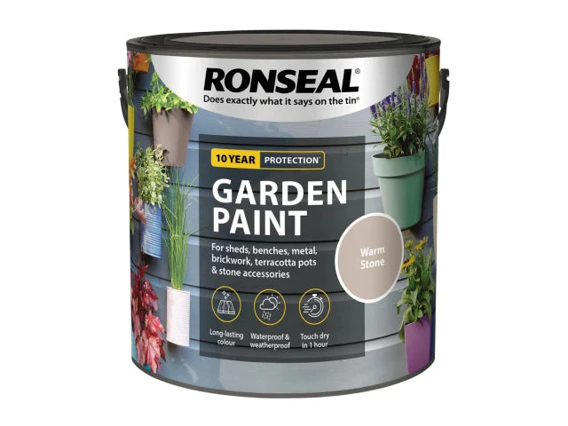 Ronseal Garden Paint Warm Stone 2.5 litre