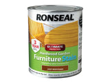 Ronseal Ultimate Protection Hardwood Garden Furniture Stain Deep Mahogany 750ml