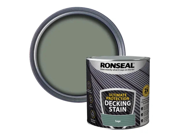 Ronseal Ultimate Protection Decking Stain Sage 2.5 litre