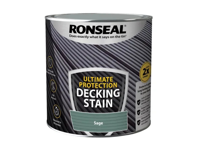 Ronseal Ultimate Protection Decking Stain Sage 2.5 litre