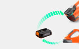 Flymo 36V EasiStore 380R – Smart Indicators & Space-Saving Foldable Design