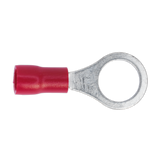 Sealey Easy-Entry Ring Terminal Ø8.4mm (5/16") Red Pack of 100