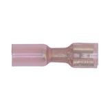 Sealey Heat Shrink Push-On Terminal 6.4mm Female Red Pack of 25