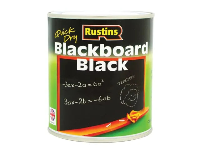 Rustins Quick Dry Blackboard Black 100ml