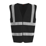 Prortx High Visibility Waistcoat - Black