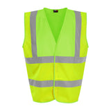 Prortx High Visibility Waistcoat - HV Yellow/Lime