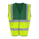 Prortx High Visibility Waistcoat - HV Yellow/Paramedic Green