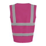 Prortx High Visibility Waistcoat - Raspberry