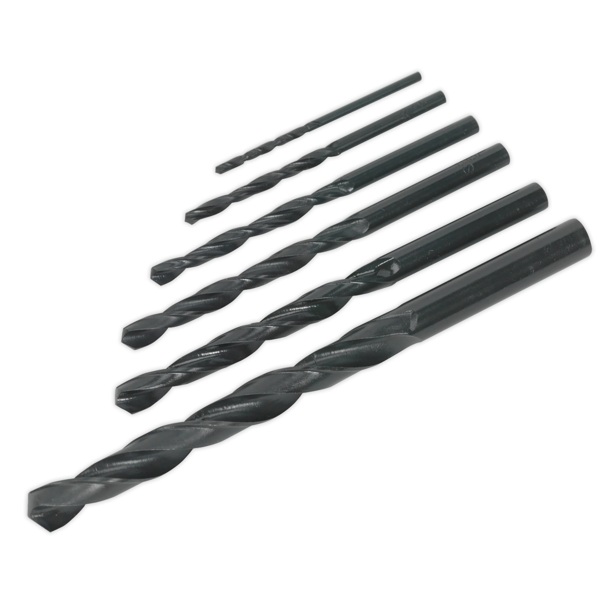 Sealey HSS Drill Bit Set 6pc DIN 338