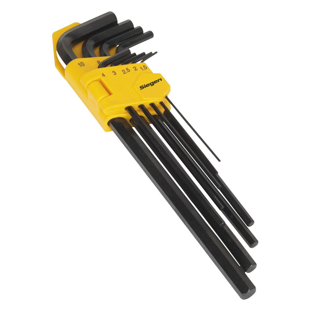 Sealey Hex Key Set 9pc Extra-Long Metric S01092