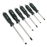 Sealey Screwdriver Set 6pc Hammer-Thru S0535