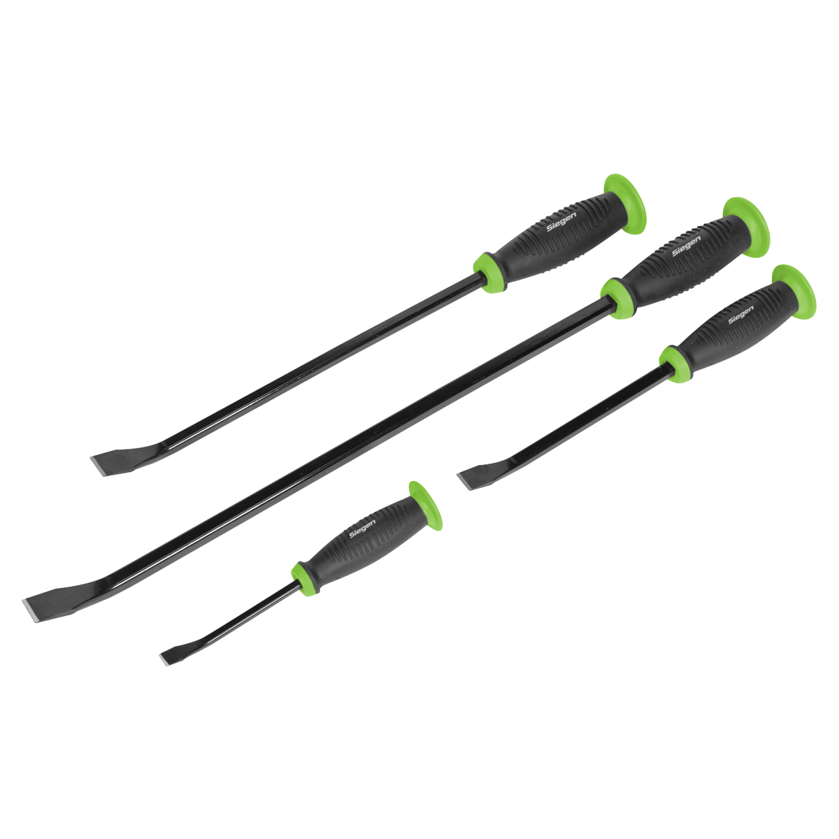 Sealey Pry Bar Set with Hammer Cap 4pc