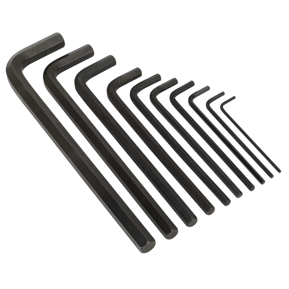 Sealey Jumbo Hex Key Set 10pc Metric S0639