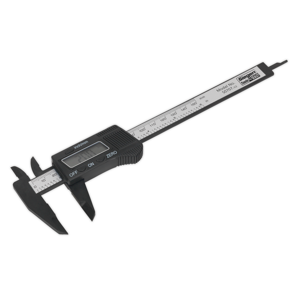 Sealey Digital Electronic Vernier Caliper 0-150mm(0-6")