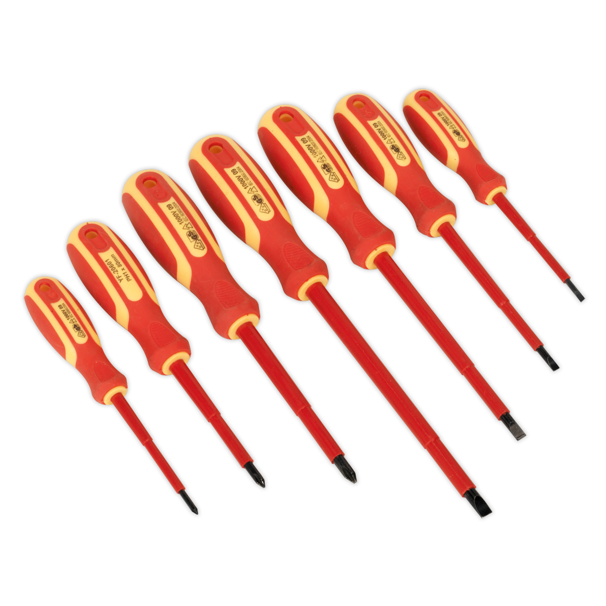 Sealey Screwdriver Set 7pc Electrician's VDE Approved