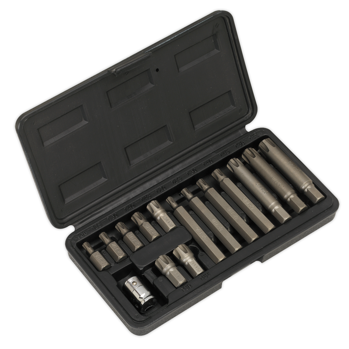 Sealey Ribe Bit & Holder Set 15pc - 3/8"Sq Drive