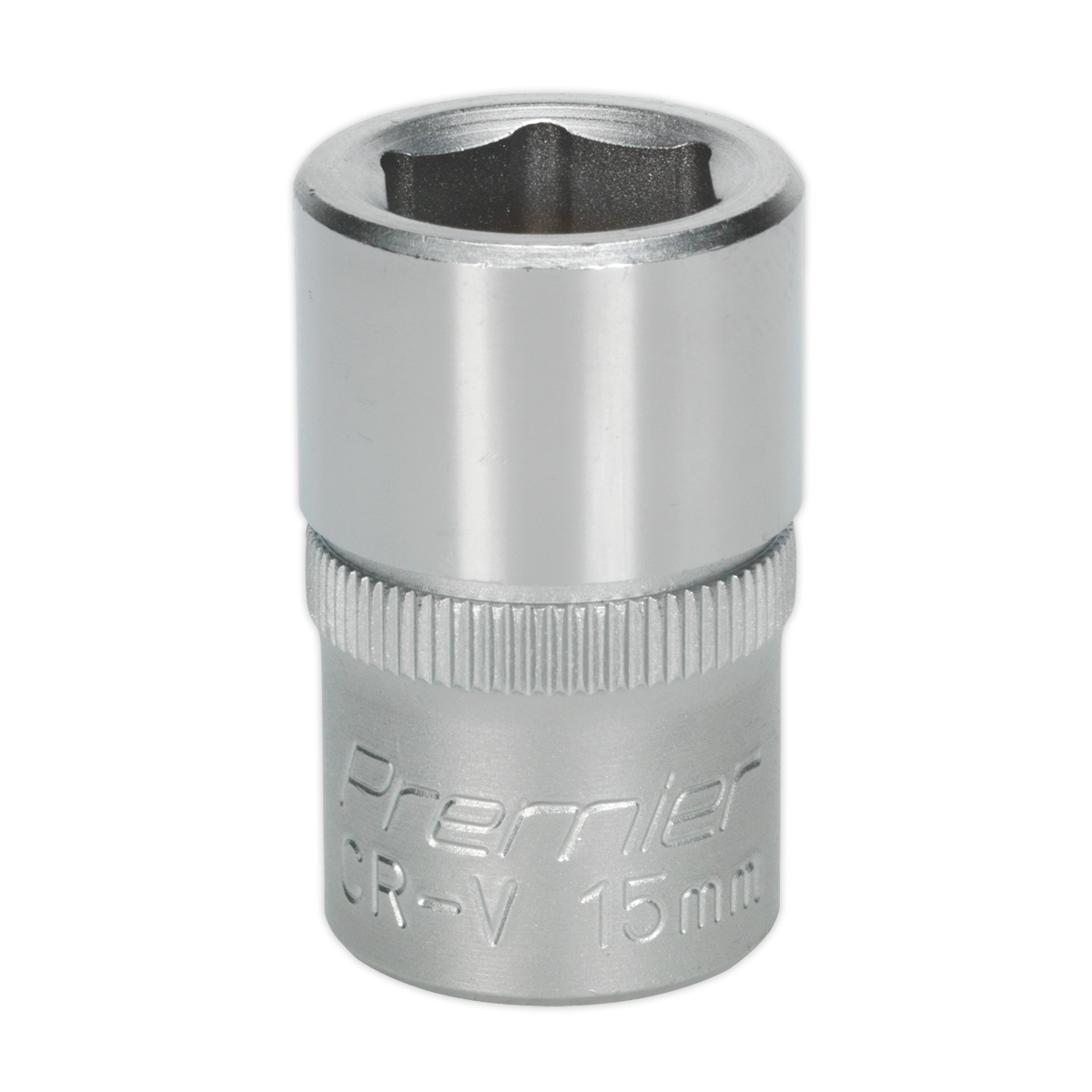 Sealey WallDrive® Socket 15mm 1/2"Sq Drive S1215