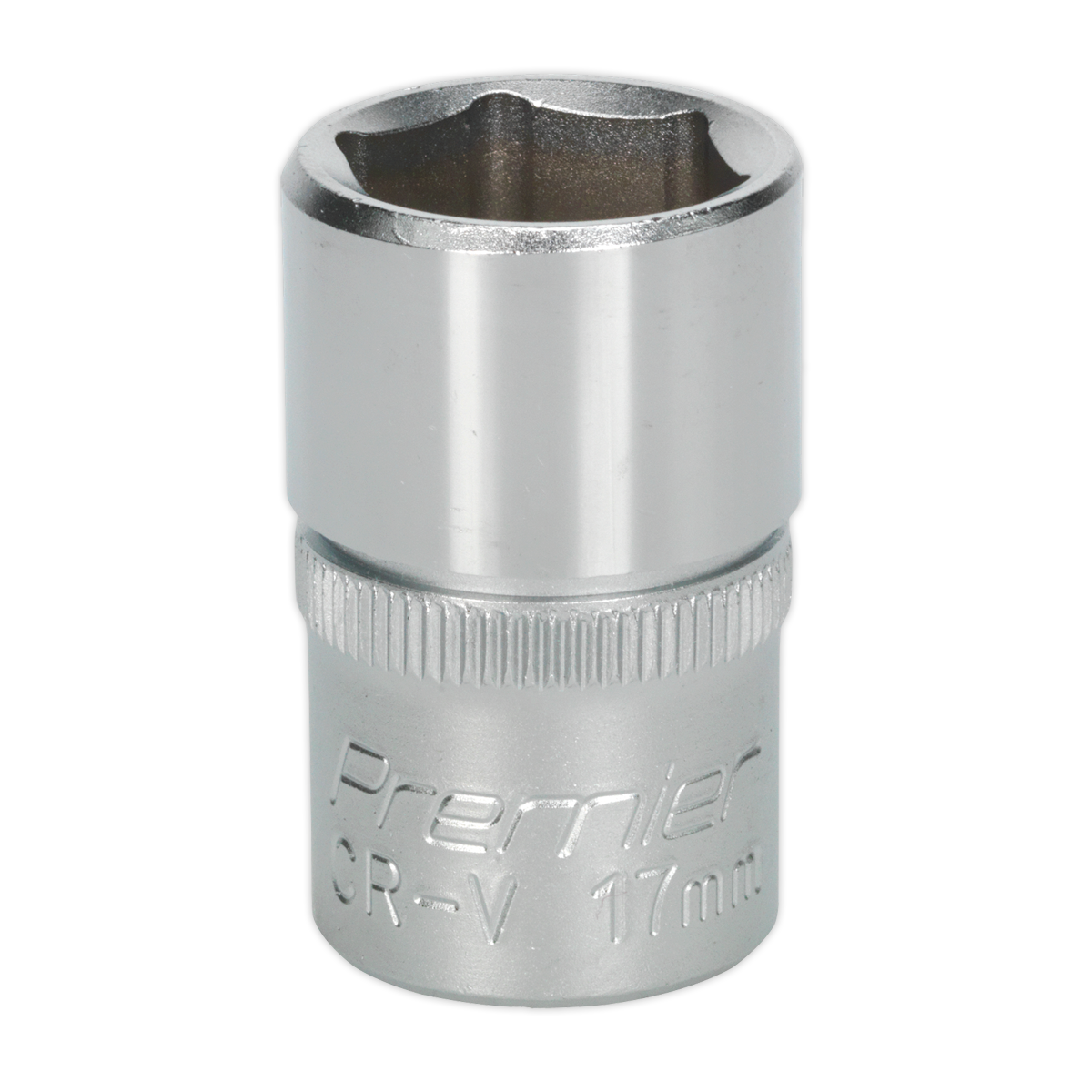 Sealey WallDrive® Socket 17mm 1/2"Sq Drive S1217