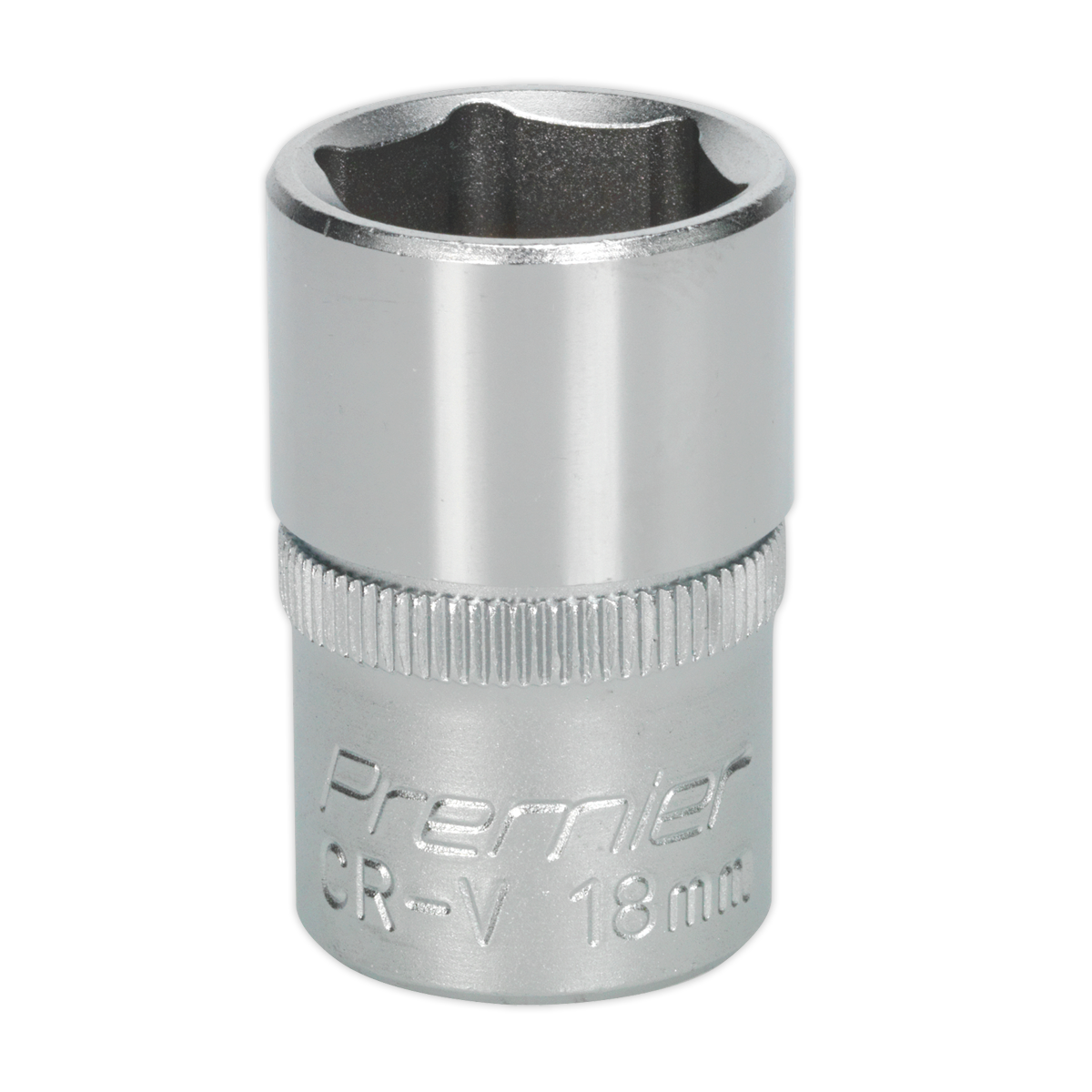 Sealey WallDrive® Socket 18mm 1/2"Sq Drive S1218