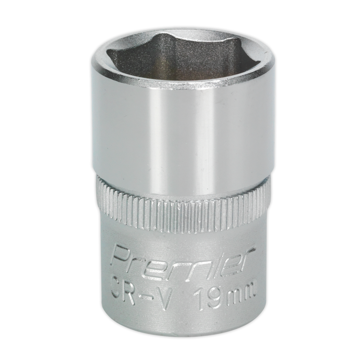 Sealey WallDrive® Socket 19mm 1/2"Sq Drive S1219