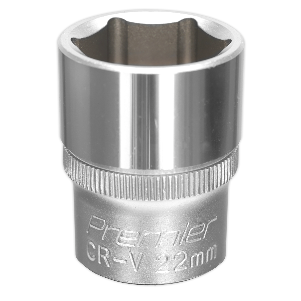 Sealey WallDrive® Socket 22mm 1/2"Sq Drive S1222