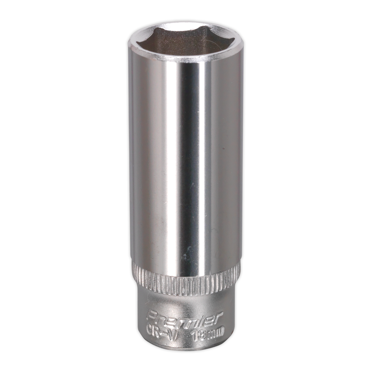 Sealey WallDrive® Socket 13mm Deep 1/4"Sq Drive