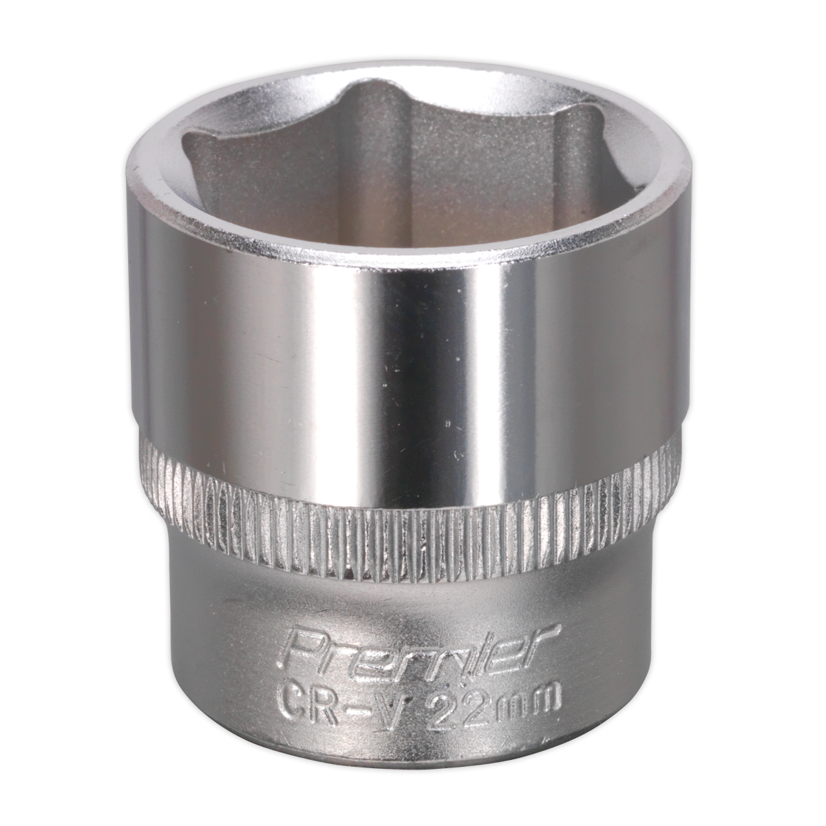 Sealey WallDrive® Socket 22mm 3/8"Sq Drive