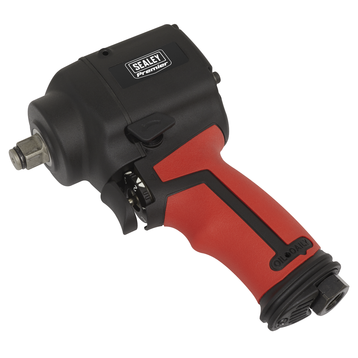 Sealey Air Impact Wrench 1/2"Sq Drive Stubby - Twin Hammer