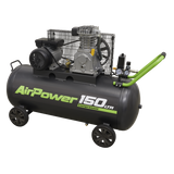 Sealey Air Compressor 150L Belt Drive 3hp