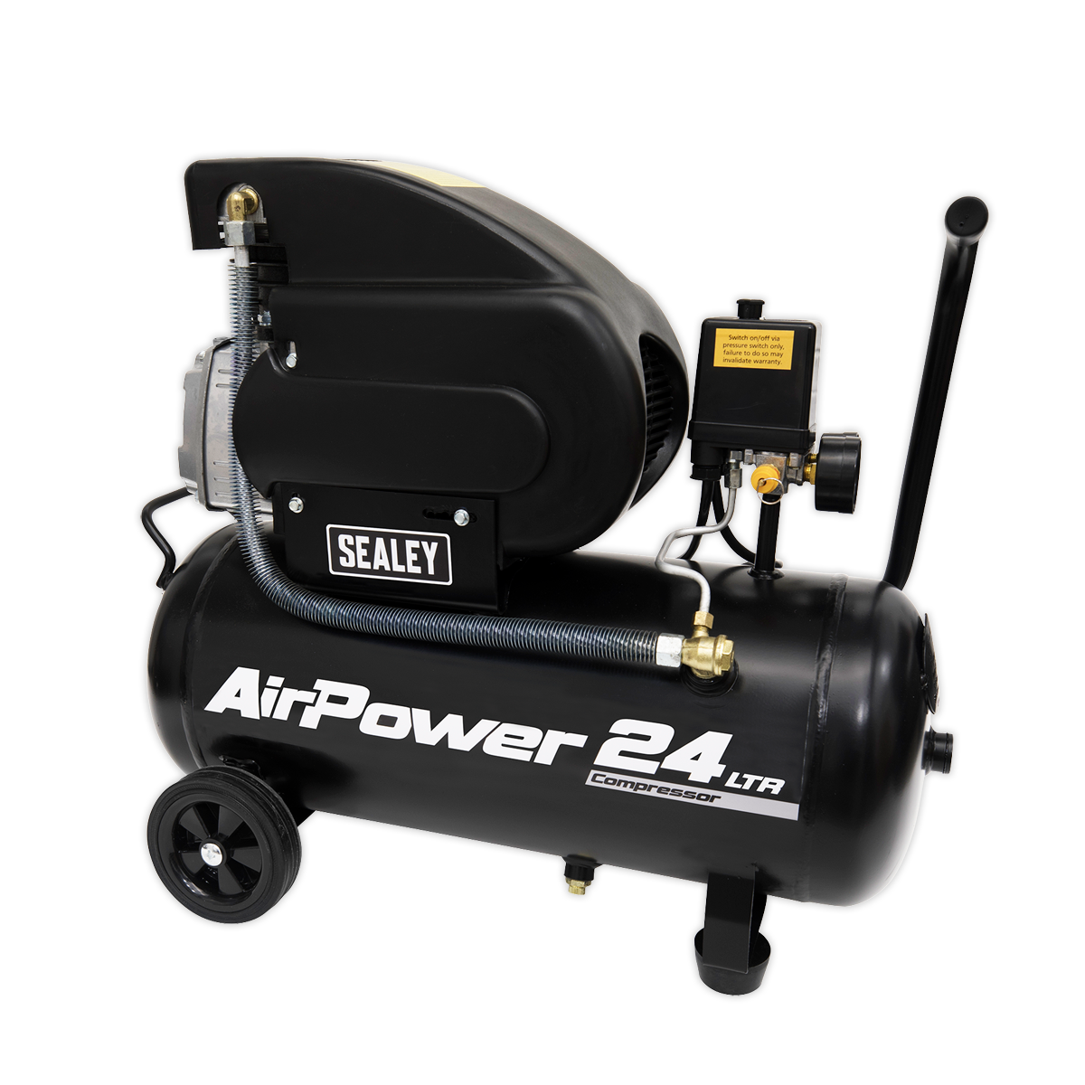 Sealey Air Compressor 24L Direct Drive 2hp SAC2420A