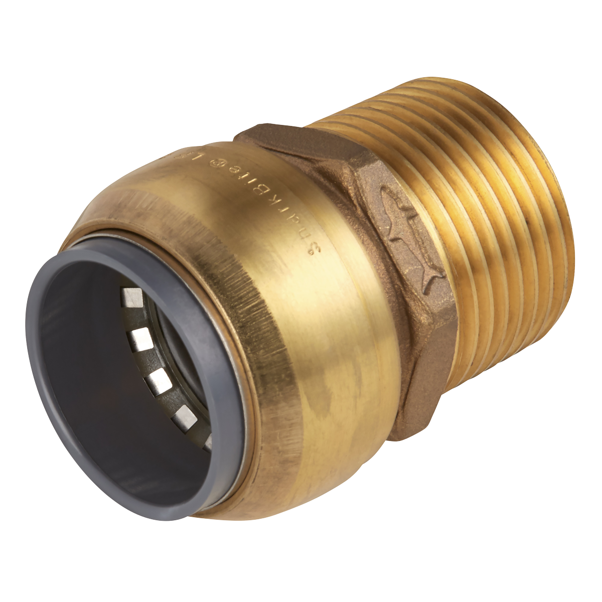 Sealey Straight Adaptor 15mm x 1/2"BSPT Brass